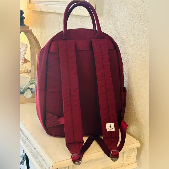 NEW Air Jordan Backpack Cherrywood Red NWT - Picture 6 of 14